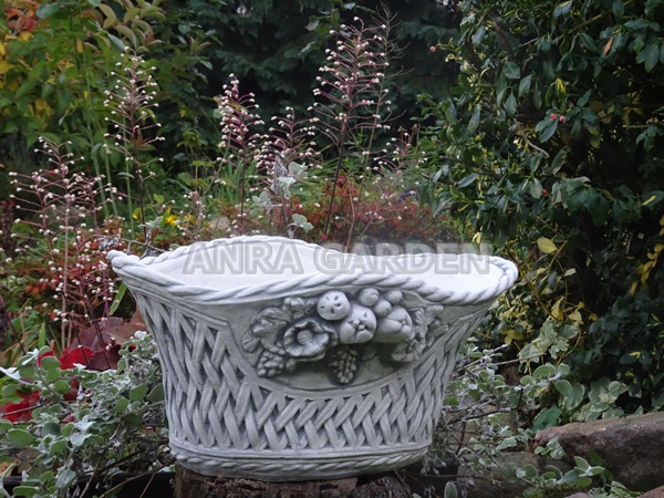 Flower pot - braided basket