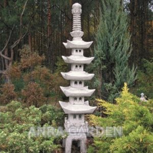 Lampa ogrodowa pagoda 614