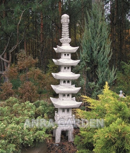 Lampa ogrodowa pagoda 614